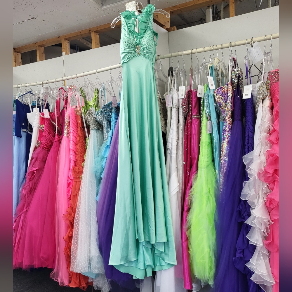Mint Green Fancy Dress